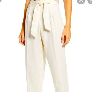 Off white linen pants (wide leg)